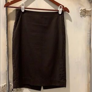 Limited brown pencil skirt